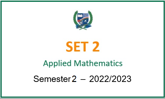 SET2 Applied Mathematics (in English)