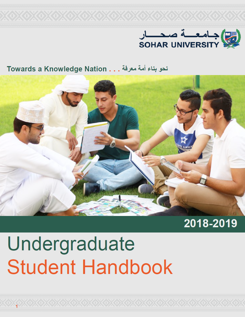 Student Handbook 2018-2019 - Undergraduate